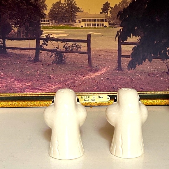 Vintage Lake Duck Salt + Pepper Shakers Ceramic Duck Table Scape EUC - Picture 5 of 9
